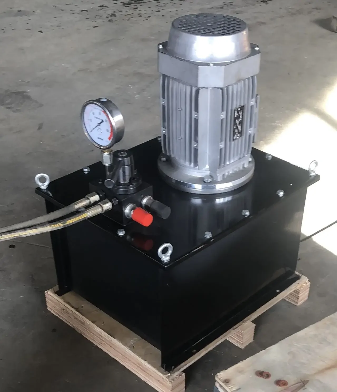 24 л Масляный бак гидравлический насос 10000 psi Электрический ручной масляный 220 В