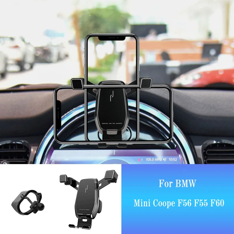 

Автомобильный держатель для телефона для BMW Mini Cooper Countryman F54 F55 F56 F60, вращающаяся подставка для GPS, поддержка мобильного смартфона, крепление, аксессуары