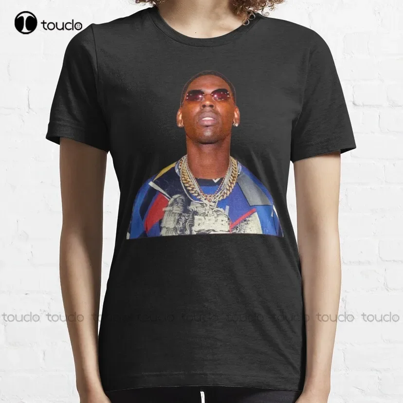Классическая футболка Young Dolph женские летние рубашки на заказ для взрослых и