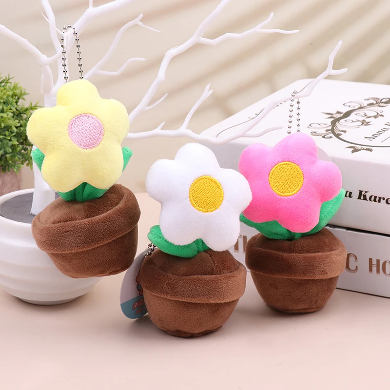 

Мягкий полипропиленовый хлопковый мягкий цветочный горшок в горшке, плюшевые набивные игрушки, цветочные Игрушки для девочек, подарок для детей