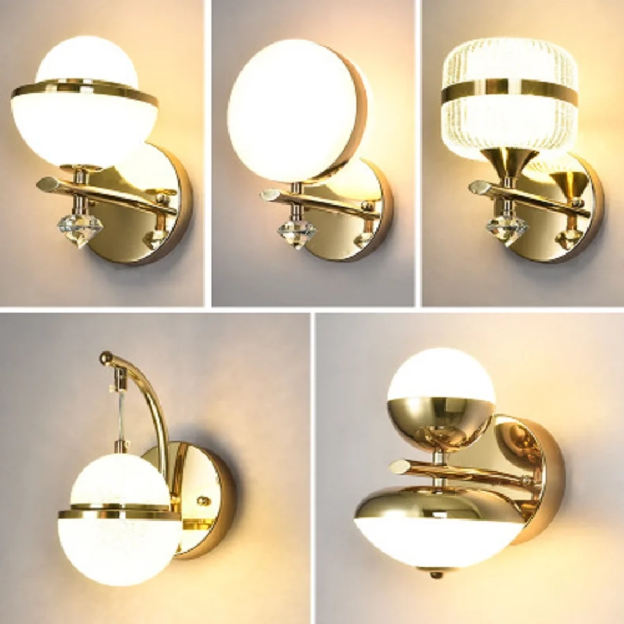 

Настенный светильник LukLoy, прикроватная лампа, настенное бра для спальни, современные минималистичные Настенные светильники для гостиной, коридора, настенное креативное освещение