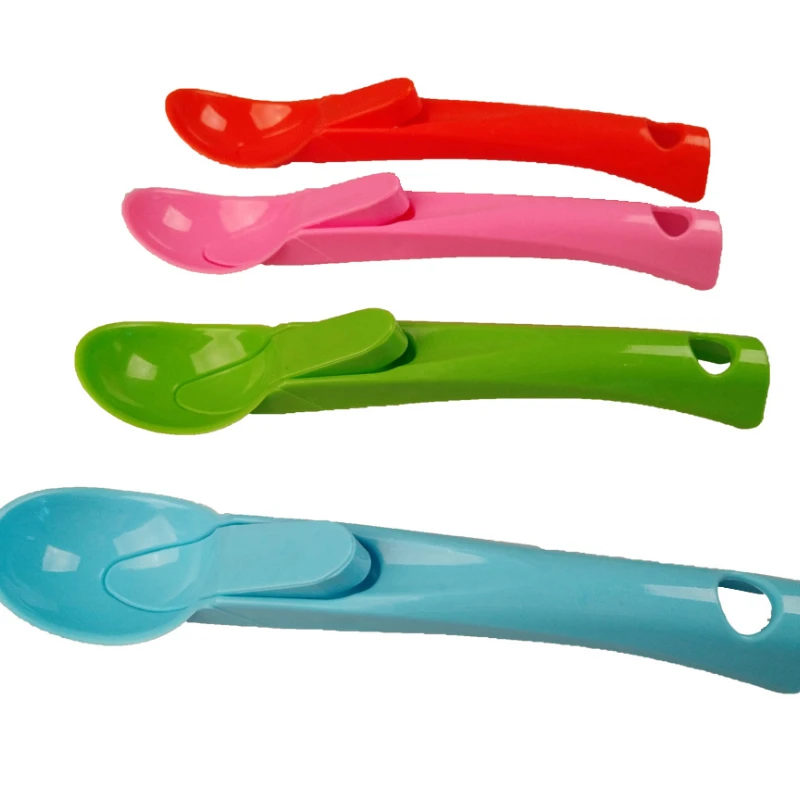 

1 шт., пластиковая эластичная ложка для мороженого
