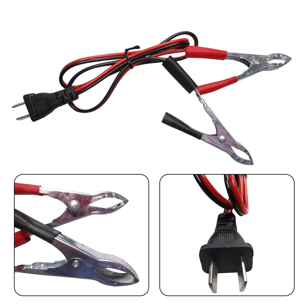 

Battery Cable Charging Cable DC 12V Engine Gasoline Plastic+Metal V Type Battery Charging Cable Generator Parts