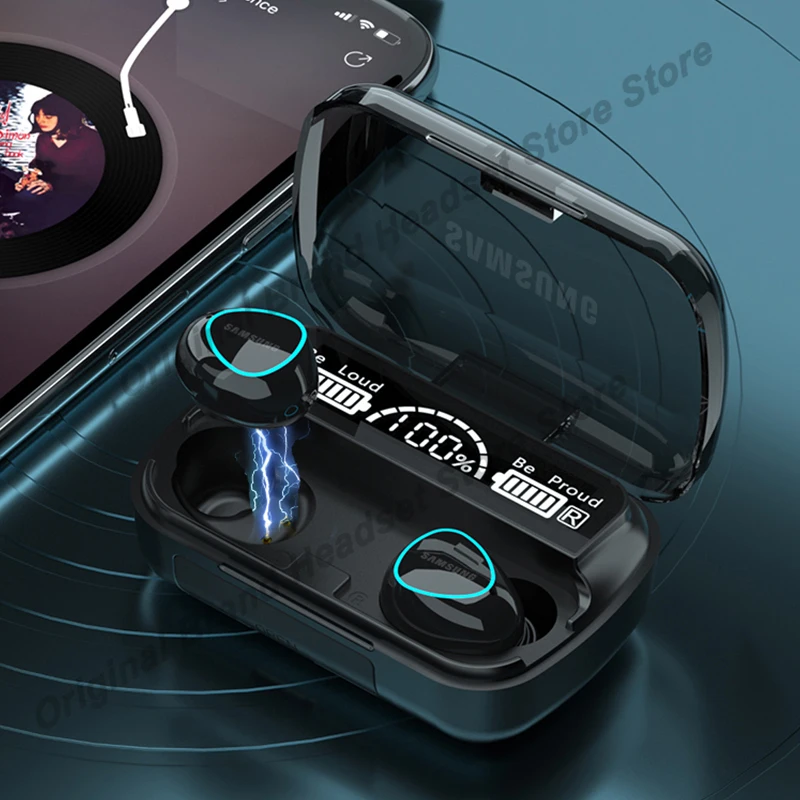 Оригинальные Samsung Galaxy Buds Pro Max светодиодная версия Беспроводная Bluetooth-гарнитура