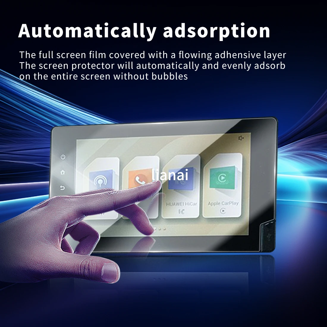 Защитная пленка для экрана Carplay защитная из закаленного стекла навигатор
