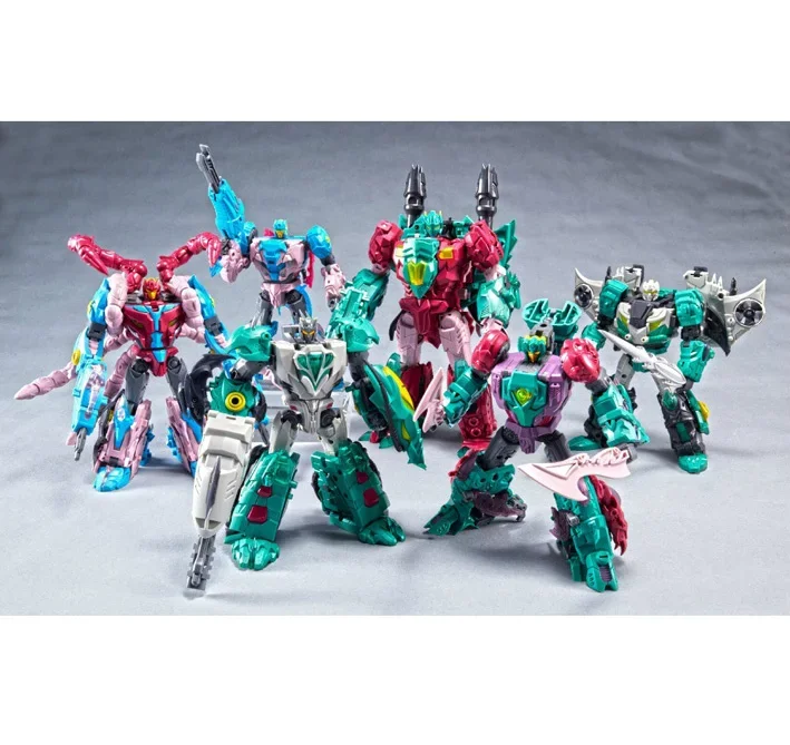 В НАЛИЧИИ Трансформация TFC Poseidon P01-P06 Mentarazor Cyberjaw Bigbite Ironshell Deathclaw Thousandkills 6in1 Фигурка