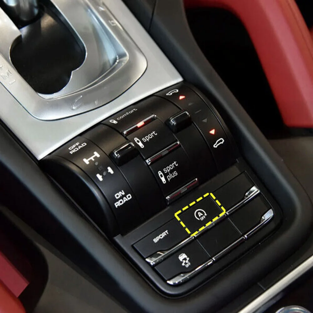 

Крышка переключателя управления, кнопка переключателя, крышка автомобильного аксессуара, сменная крышка переключателя подвески для Porsche Cayenne 2010-2018