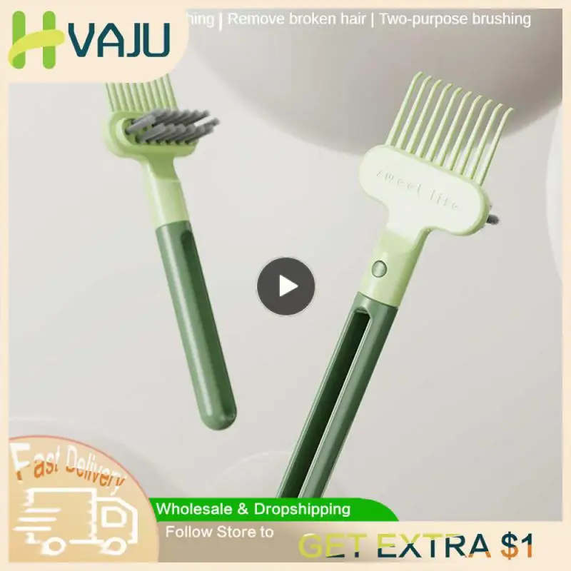 

Cleaning Tool Brush Airbag And Air Cushion Comb Curls Of Hair Dandruff Wood Comb Clean Claws Comb Brush Abs Cleaning Brush