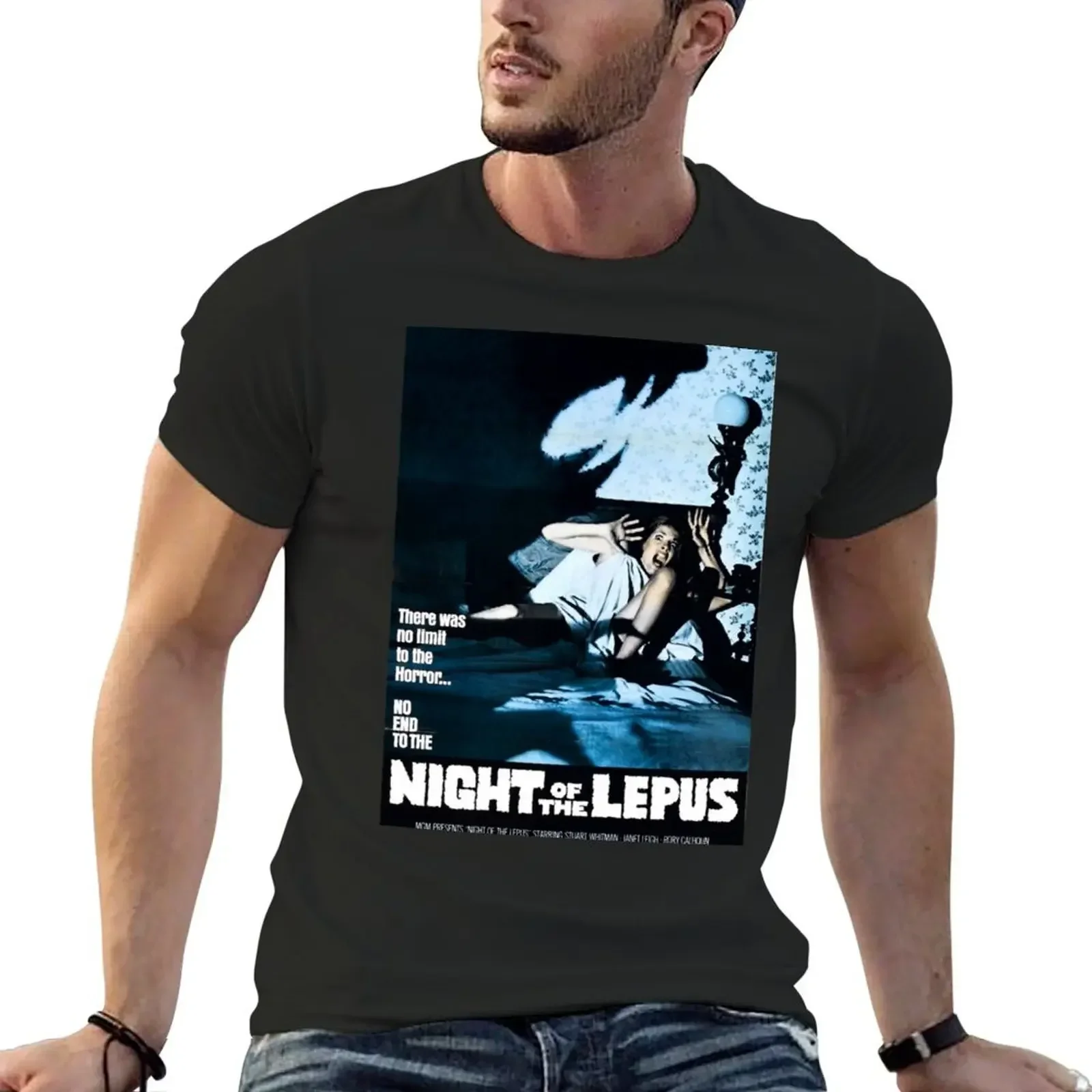 Футболка с постером фильма Ночь Леуса футболка большого размера рисунком одежда