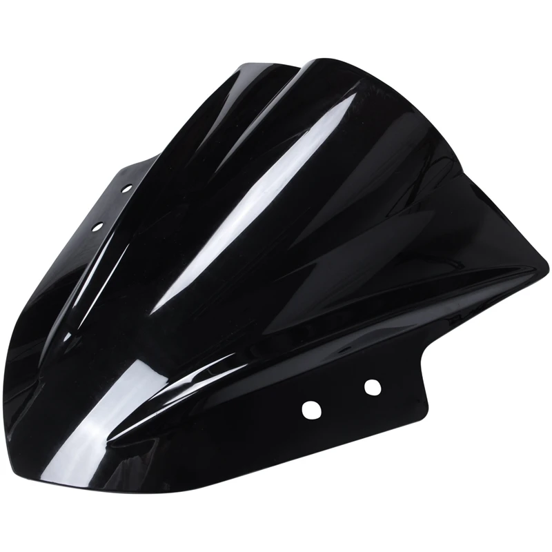 

8X Motorcycle Windshield Windscreen Double Bubble For Kawasaki Ninja 300 EX300 2013-2017 Motorcycle Accessories