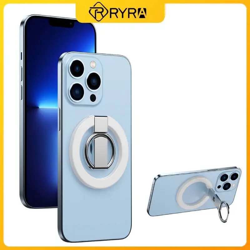 

RYRA Magnetic Phone Holder Stand Cell Phone Grip Finger Ring Holder Support For IPhone 14 13 Max Samsung Accessories