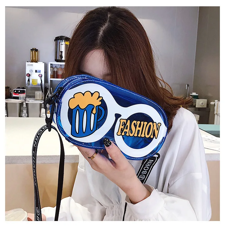 Новинка 2020 прозрачная Желейная сумка на плечо для женщин в стиле дикой улицы