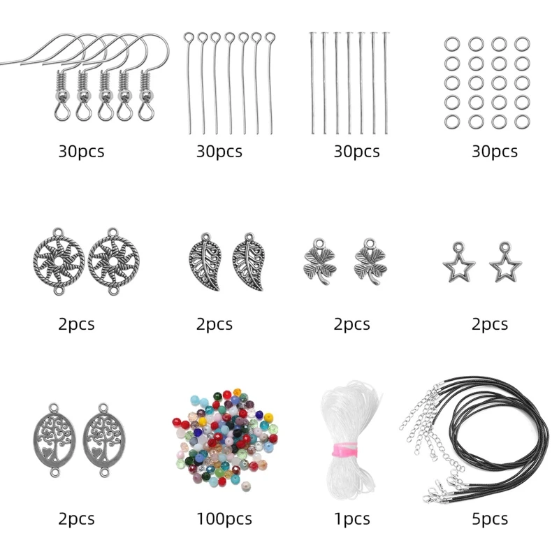 

Q81D Handmade Lampwork Beads Mushroom Charms Glass Beads Mushroom Shape Spacer Loose Beads for DIY Jewelry Making Crafts