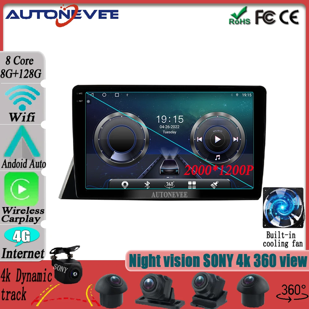 

Android 12, 10,1 дюймов, GPS-навигация, радио для 2019 TOYOTA SIENTA, правый руль, HD сенсорный экран, USB, поддержка Carplay, DVR