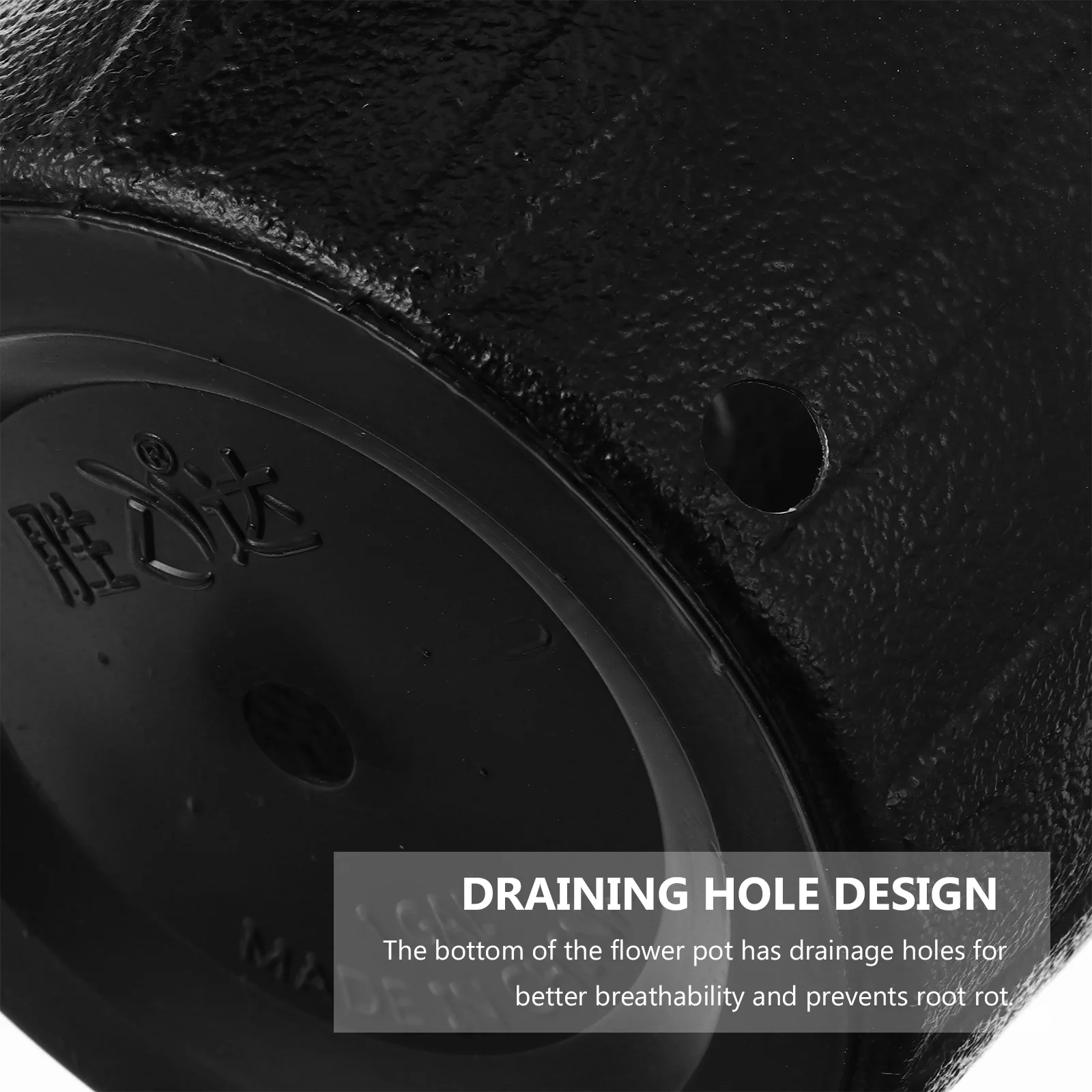 Пластиковый цветочный горшок 10 шт. большой для растений на открытом воздухе