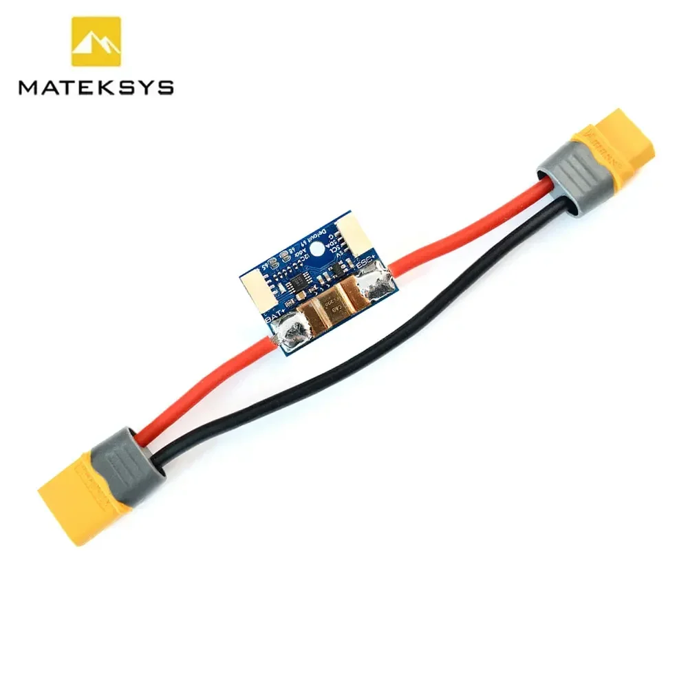 Фото МОНИТОР ПИТАНИЯ MATEK Mateksys I2C-INA-BM ULTRA-PRECISE I2C для RC FPV Drone №3