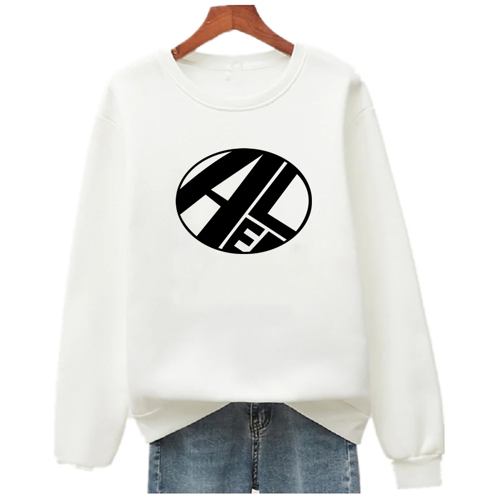 ADER Hoodies & Sweatshirts Unisex Printed Long Sleeve Crewneck Sweatshirt