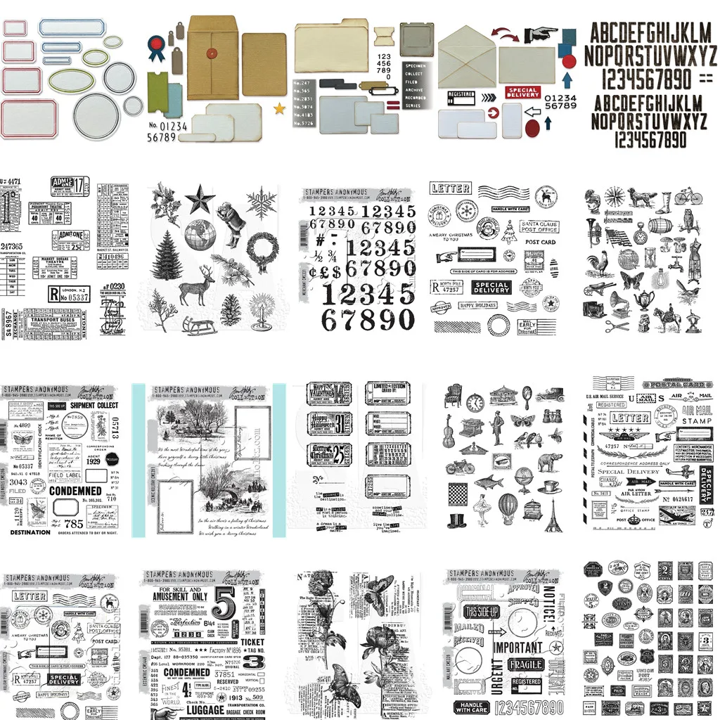 

2022 New Envelope Specimen Collecorn Clear Stamps Metal Cutting Dies Scrapbook Embossed Paper Card Album Diy Craft Decoration