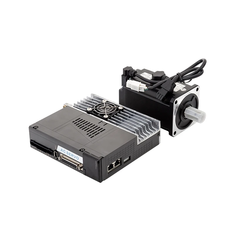 MIGE 80ST-M04025 Однофазный 220В 1КВт 4Н. Серводвигатель переменного тока m 2500 об/мин 80 мм с