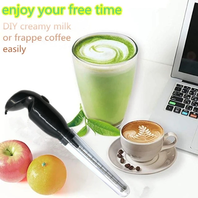 Electric Hand Mixer Frother Shaker Greek Coffee Frappe Milkshake 3