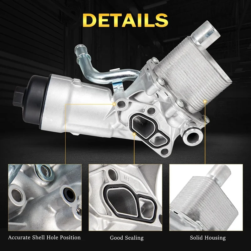 Корпус фильтра масляного радиатора в сборе 55566784 88179- 914001 55568539 650039 Для Chevrolet Cruze Sonic