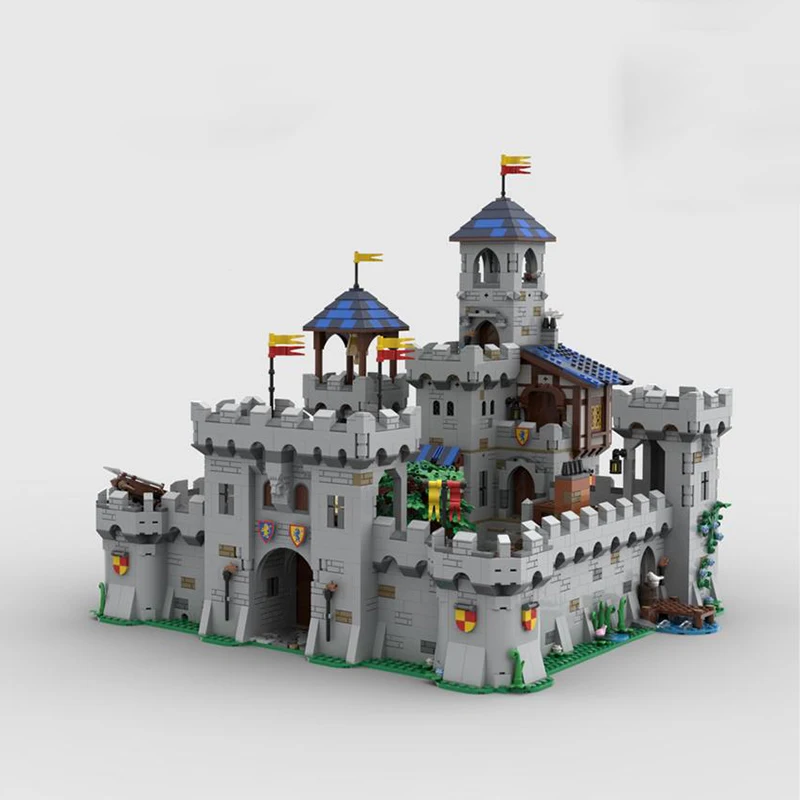 4039 шт. MOC Lionbrick модульный средневековый замок модель строительные блоки сборка