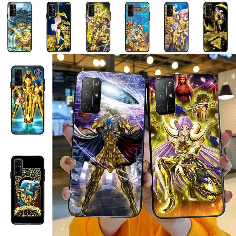 

Anime Saint Seiya Phone Case For Huawei Honor 10Lite 10i 20 8x 10 Funda for Honor9lite 9xpro Coque
