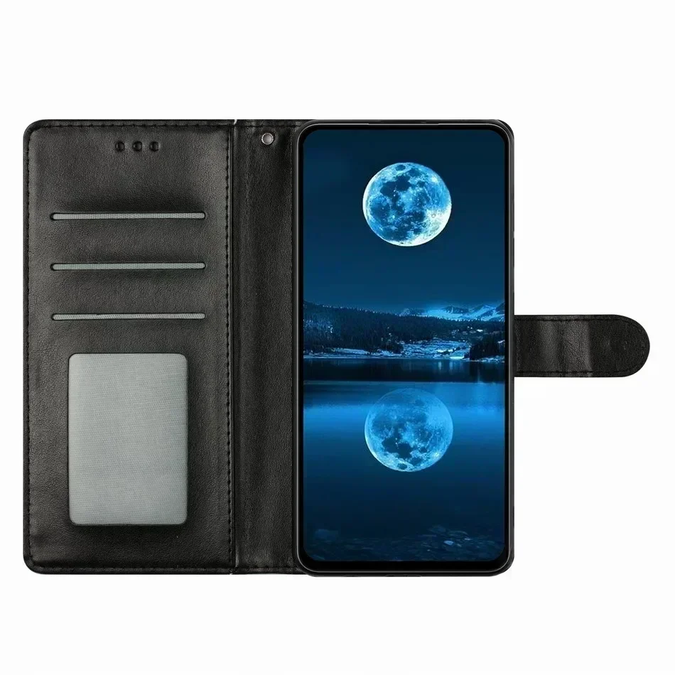 Классический чехол-подставка для фоторамки-кошелька TCL 403 40SE 40 SE слоты карт задняя