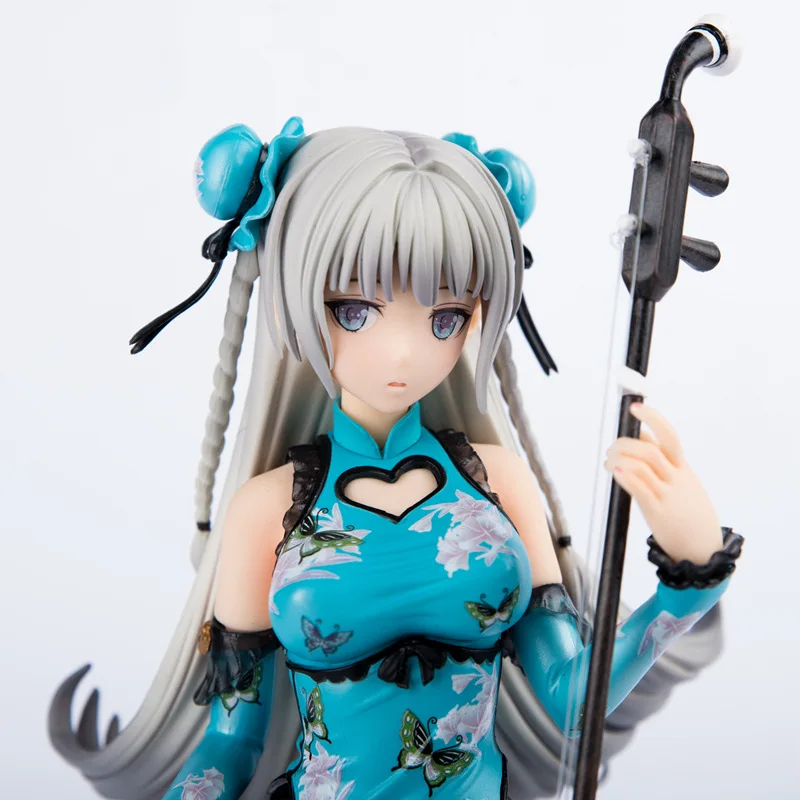 

25cm One Piece Figure Cheongsam Sexy Lady Daiyu Soft Body Action Figures Beautiful Girl Pvc Model Collection Ornament Gift
