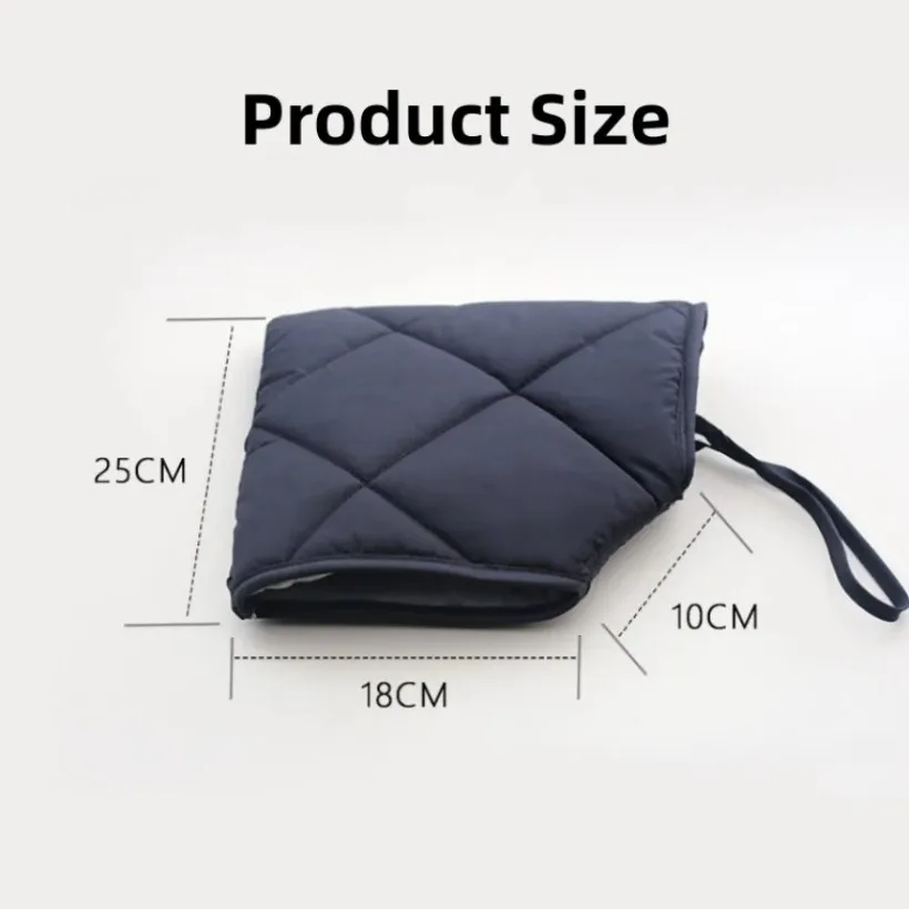 

Motorbike Scooter Handlebar Grip Muffs Waterproof Windproof Motorcycle Hand Handlebar Gloves Winter Thicken Warmer Gloves 1SET