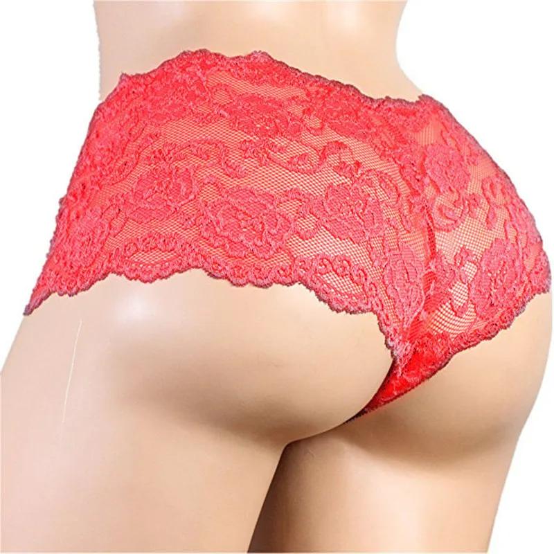 Sexy Lace Men's Panties Pseudo-Girl Nightclub Stage Performance Boxer Underwear Men Sissy Lingerie Enhancement Bag Bikini Briefs