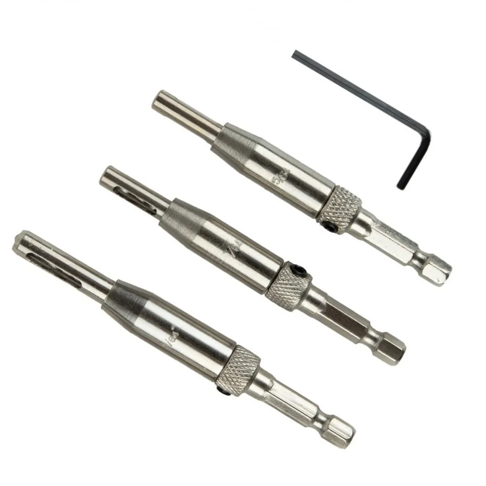 

Tool Hinge Drill Bit Accessories Cabinet Door HSS High-speed Steel Hinge Drill Bits Self Centering +Hex Wrench