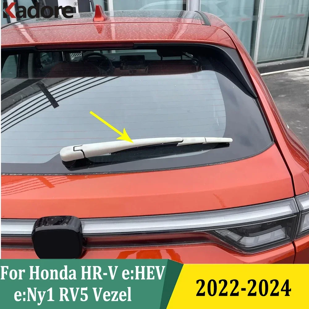 Для Honda HR-V e:HEV e:Ny1 RV5 Vezel 2022 2023 2024 хромированная крышка дворников заднего стекла