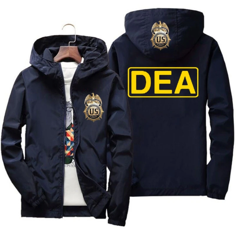 Hip Hop Slim Fit Dea Pilot Men Coat Men's Hooded Jackets Mal