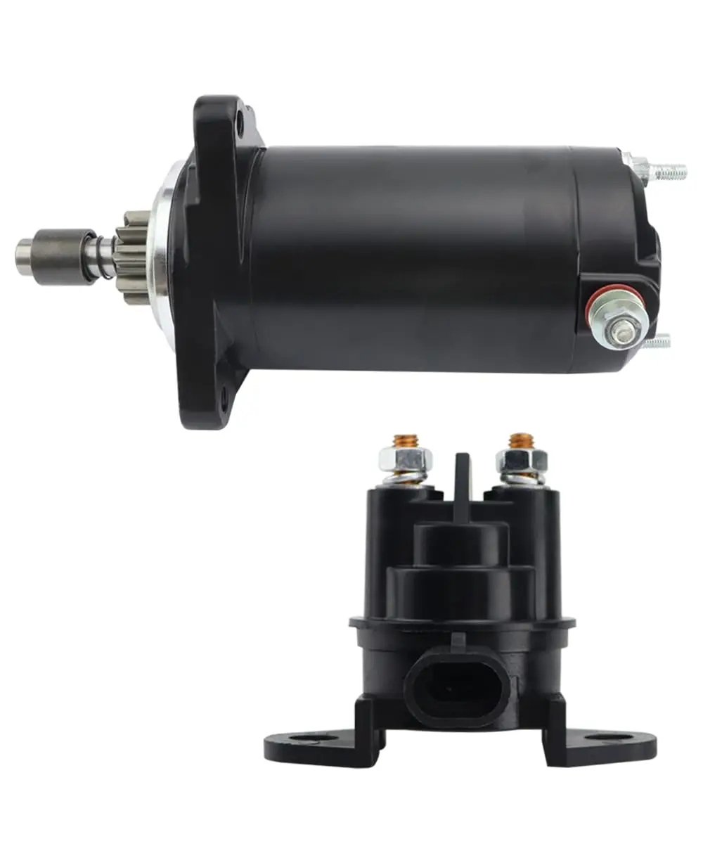 Стартер и реле для Sea-Doo PWC Rotax GSX/GTX RFI/SPX/XP 800 Sportboat 787 Speedster/Challenger 1800 278000577 278001038