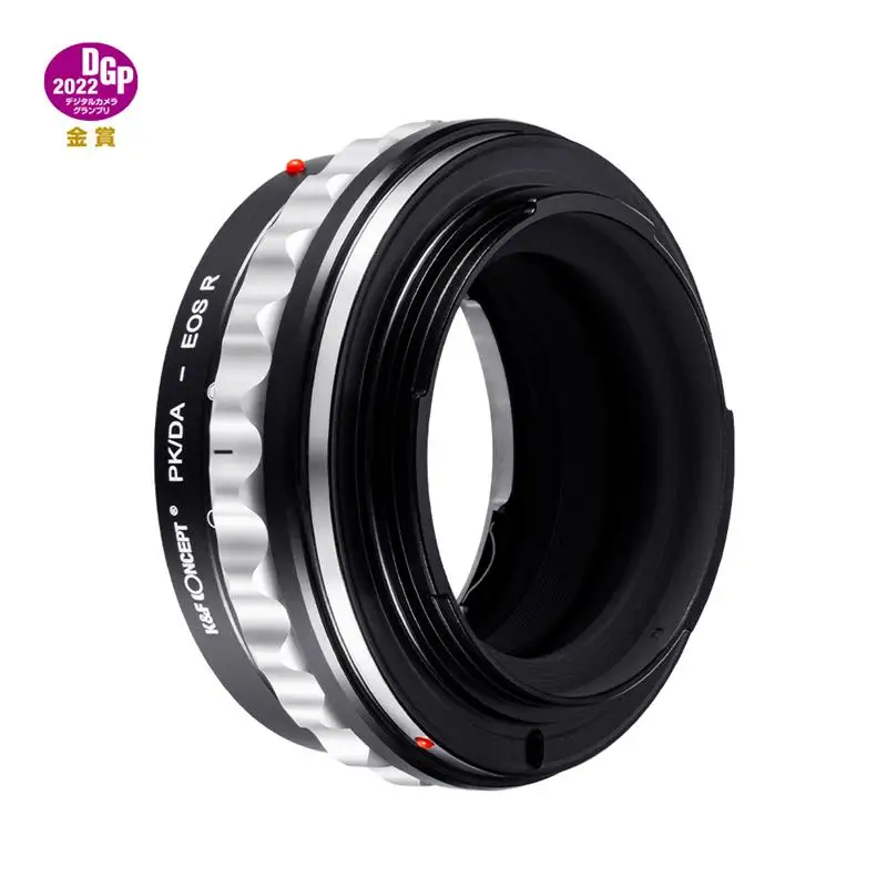 K&F CONCEPT PK/DA-EOS R PK DA Lens to EOS R RF Mount Camera Adapter Ring For PK DA Mount to Canon EOS R RF R3 RP R5 R6 Camera enlarge