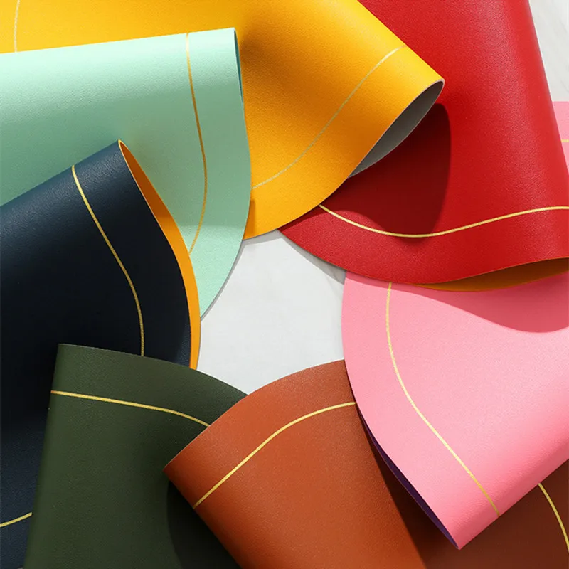 Коврик для стола коврик посуды из ПВХ кожи водонепроницаемый теплоизоляционный