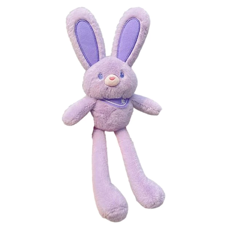 Плюшевая кукла-брелок с кроликом мягкие игрушечные уши плюшевая школьная сумка