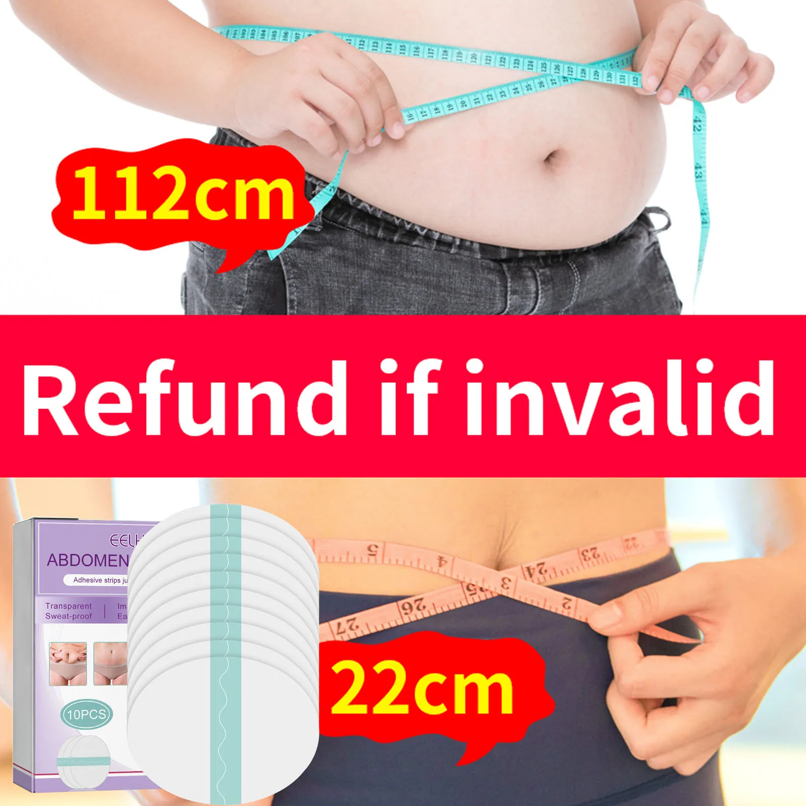 

10 шт., пластырь для похудения