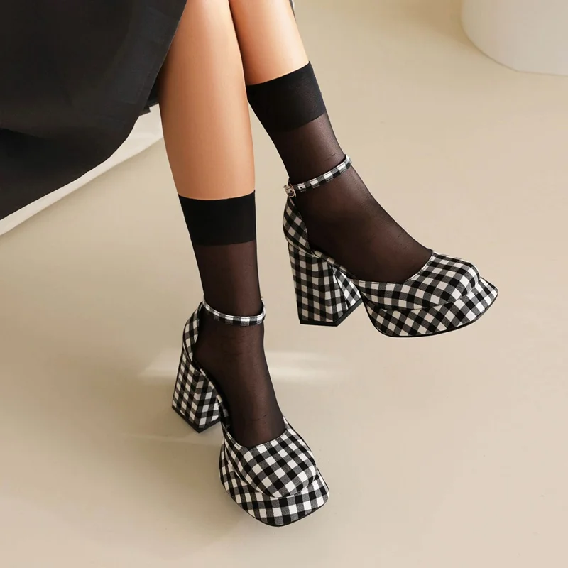 pop print microfiber beach sandals super high heels platform sandals summer shoes woman pumps female party wedding dance shoes