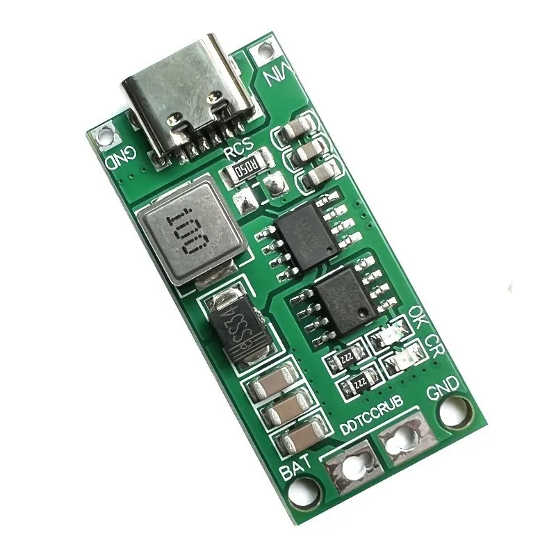 

Multi-Cell 2S 3S 4S Type-C To 8.4V 12.6V 16.8V Step-Up Boost LiPo Polymer Li-Ion Charger 7.4V 11.1V 14.8V 18650 Lithium Battery