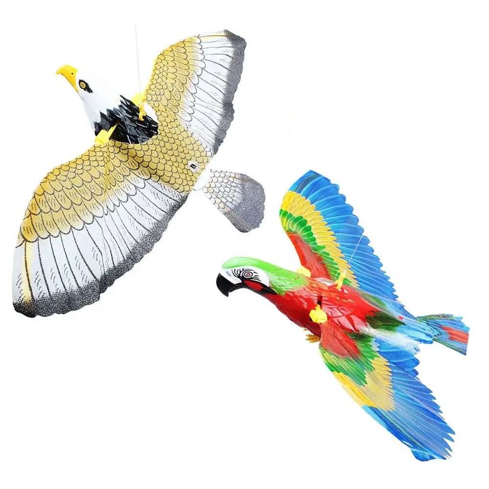 

Simulation Bird Interactive Cat Toys Electric Hanging Eagle Flying Bird Cat Teasering Play Cat Stick Scratch Rope Kitten Dog Toy