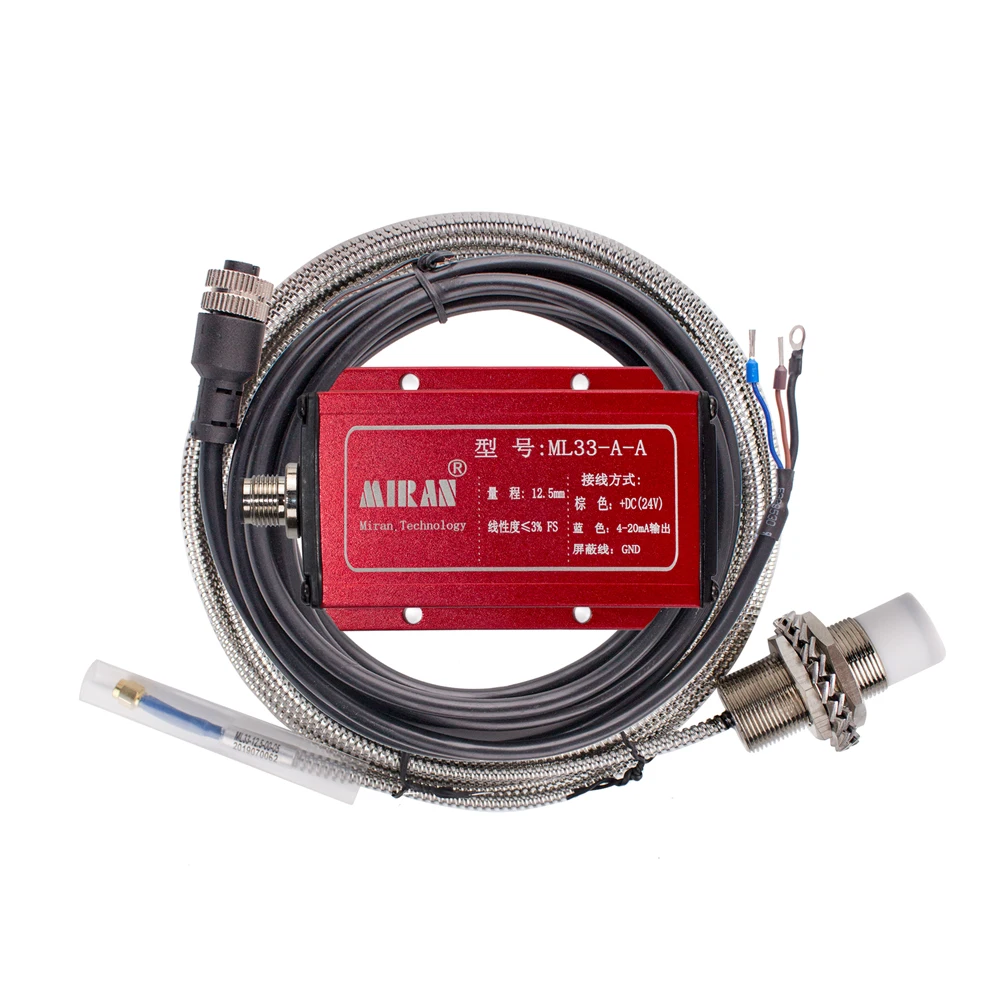 

Miran Tech Sensor Manufacturer ML33-A-12.5 Effective Stroke Eddy Current Sensors Transformer