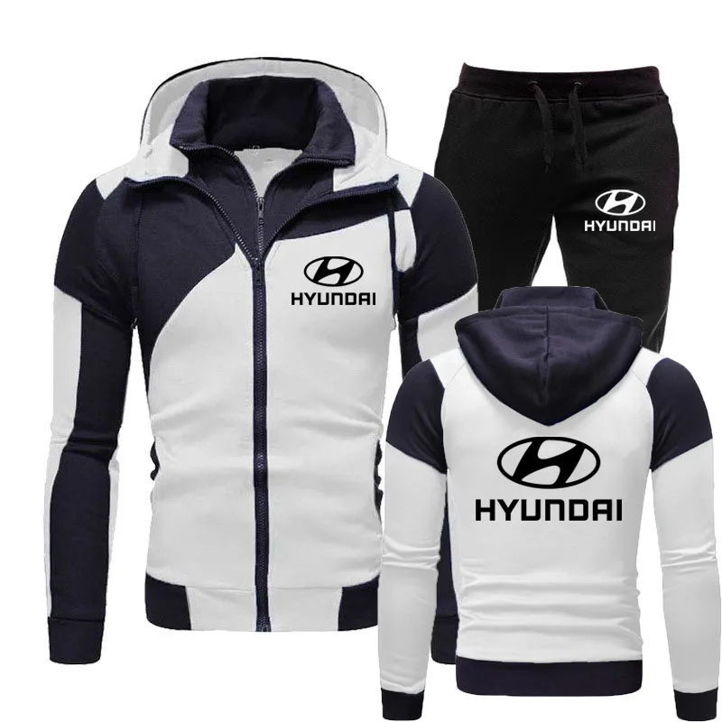 Мужской костюм в стиле панк толстовка с капюшоном и брюки комплект из 2 предметов