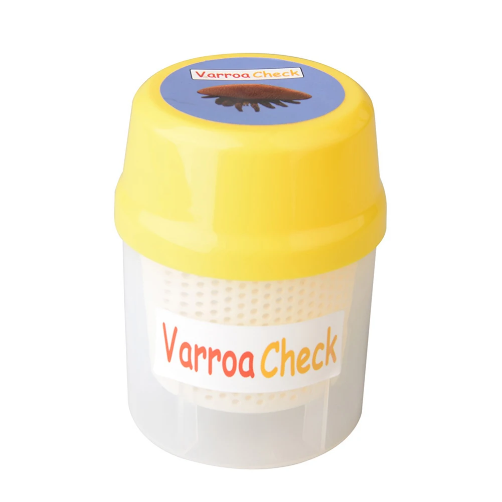 

1PCS Beekeeping Mite Test Bottle Varroa Mite Test Kit Beekeeping Shake Mite Bottle Volatilizer Beekeeping Tool