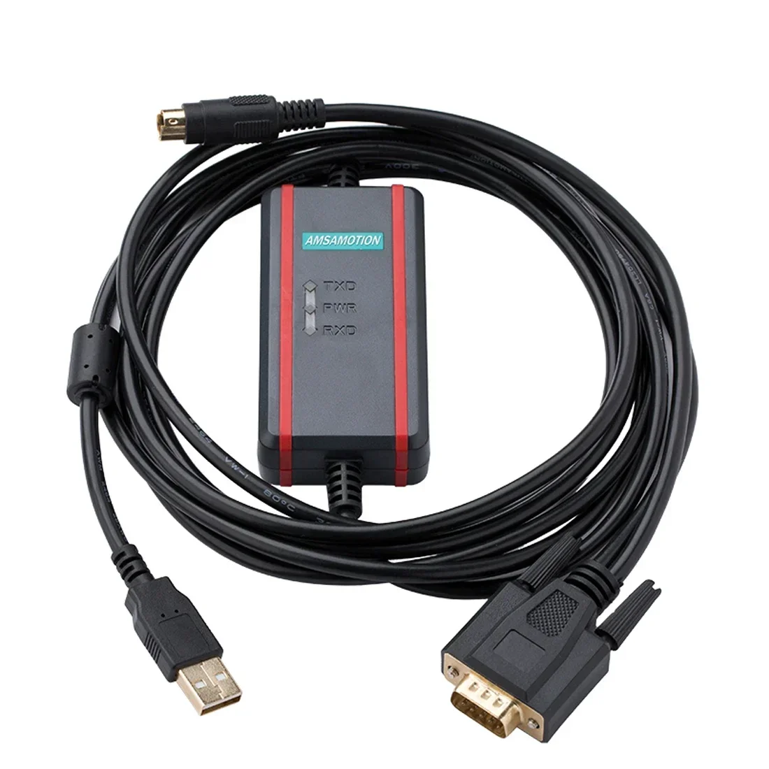 Фото USB-кабель XGB для программирования ПЛК LG серии LS K120S K7M (Корея), кабель для загрузки данных XGB XGC XGM №1