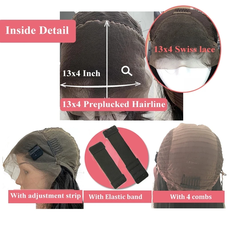 Парик Addbeauty Bob парики из человеческих волос на сетке спереди прямые 4x4 5x5 13x 4 парик