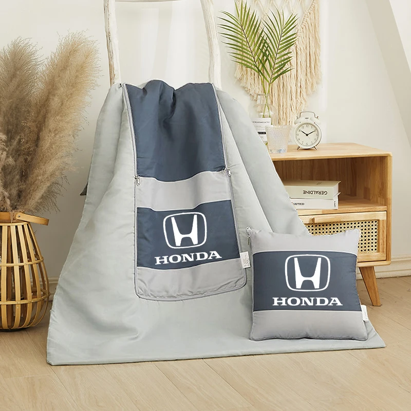 

Подушка на спинку сиденья автомобиля, покрывало, одеяла для Honda Civic Mugen Accord CRV HRV Odyssey Jazz City Crosstour, аксессуары для автомобильного интерьера
