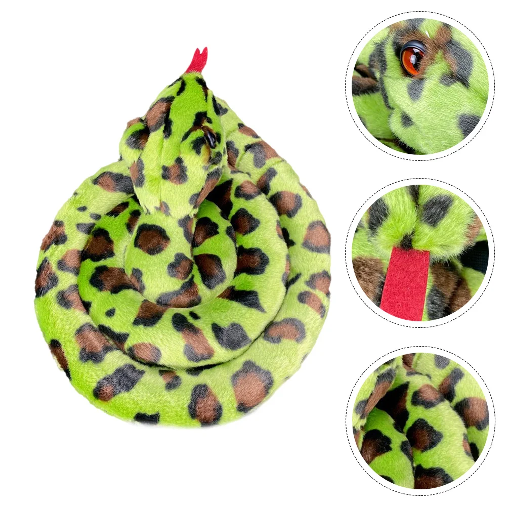 

1pc Delicate Plush Snake Stuffed Animal Children Toy Stuffed Toy for Kid