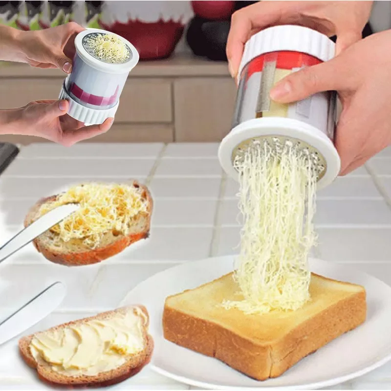 

NEW2023 Smart Cutter Innovations Butter Mill Spreadable Butter Riight Out of The Fridge Gadgets Cheese Grater Butter Mill Cooks
